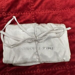 Swarovski x Skims jewelry travel pouch